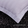 Blanc 1cm2cm3cm Stripe Hotel Bedsheets Set